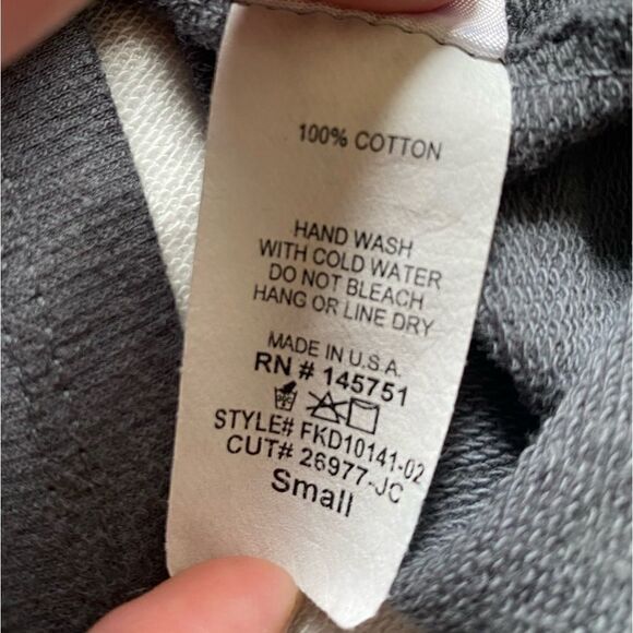 Fantasy Fawn Dress Sweat Sheath Short Sleeve Cotton Tie Dye Women’s Size Small - Picture 6 of 6